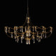 Подвесная люстра Loft IT Mira 10589/900 Gold Asfour