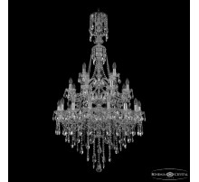 Подвесная люстра Bohemia Ivele Crystal 1415/16+8+4/300/XL-155/3d Ni