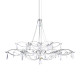 Подвесная люстра Loft IT Mira 10590/1000 Silver Asfour