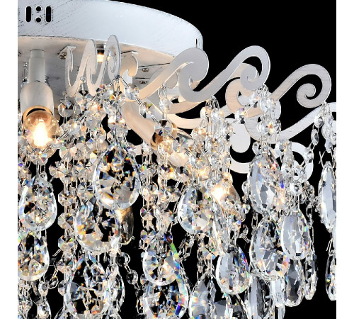 Потолочная люстра Reluce 04033-0.3-07 WH+SILVER PN Потолочная люстра Reluce 04033-0.3-07 WH+SILVER PN