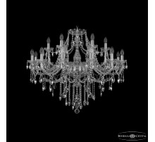Подвесная люстра Bohemia Ivele Crystal 1415/12+6/360 Ni