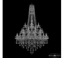 Подвесная люстра Bohemia Ivele Crystal 1415/20+10+5/400/h-182/3d Ni