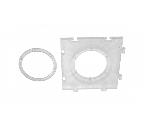 Рамка скрытого монтажа для встраиваемых светильников с наружным D 80-90мм Crystal Lux CLT 099 D80-90