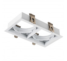 Рамка двойная квадратная встраиваемая для светодиодных модулей 0750xx Lightstar Stella 075226