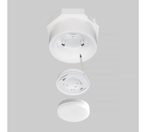 Рамка (светильник) скрытого монтажа светильников GX53 в натяжной потолок Lightstar Tensio 212000