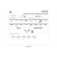 Рамка (светильник) скрытого монтажа светильников GX53 в натяжной потолок Lightstar Tensio 212000