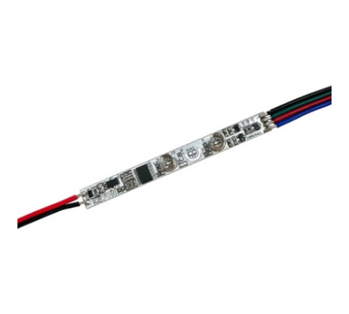 Диммер Arlight SMART-PWM-103-12-RGB-IN (5-24V, 3x1.5A, 2-button, SENS) (IARL, IP20 Пластик) 055842
