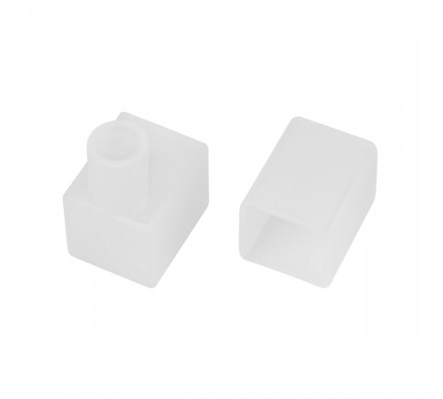 Заглушка Arlight MOONLIGHT-CAP-10x10mm-BOTTOM-S-SET (Силикон) 055651