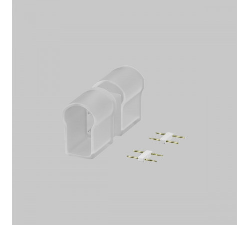 Двусторонний коннектор (выход прямой) для гибкого неона AC220V Maytoni Led Strip 201238 Двусторонний коннектор (выход прямой) для гибкого неона AC220V Maytoni Led Strip 201238