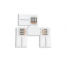 Соединитель T для светодиодной ленты 5050 12/24V (4 конт.) GS7001 (5шт) Ambrella Light Illumination GS7001