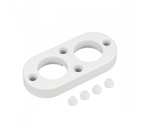 Крепление Arlight ARL-WAVE-1815-S-2-KIT White (Металл) 050426