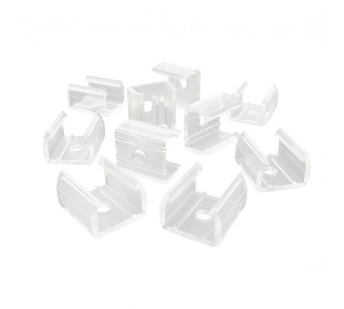 Комплект (10шт) крепежей пластиковых для светодиодного неона Apeyron 17-49 RGB 220В 09-151