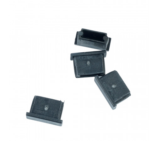 Заглушка без отверстия для профиля CAB251, LD376 (комплект 4шт) Feron LD241 52095