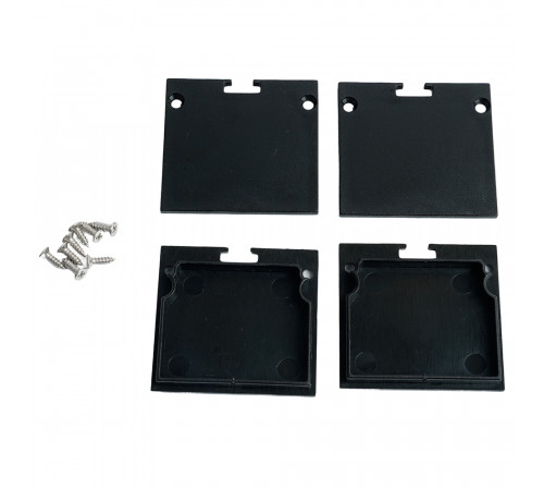 Заглушка без отверстия для профиля CAB268, LD367 (комплект 4шт) Feron LD237 52091