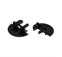 Заглушка Arlight для MIC-FS-R черная с отверстием 047224