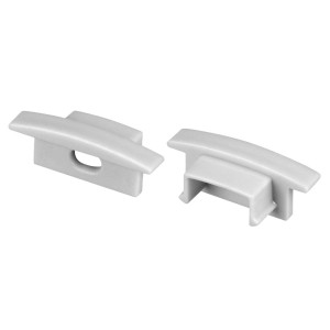 Заглушка Arlight LINE-2308-F SILVER с отверстием 054383