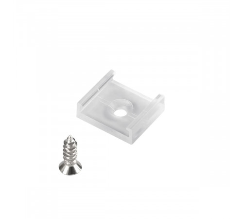 Держатель Arlight ARL-WAVE-16x15mm-CLIP-P CLEAR (Пластик) 059748