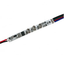 Диммер Arlight SMART-PWM-103-12-RGB-IN (5-24V, 3x1.5A, 3-button, SENS) (IARL, IP20 Пластик) 055843