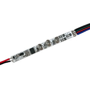 Диммер Arlight SMART-PWM-103-12-RGB-IN (5-24V, 3x1.5A, 3-button, SENS) (IARL, IP20 Пластик) 055843