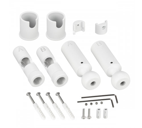 Крепление Arlight ARL-WAVE-1815-S-2-ENDCAP White (Металл) 057584 Крепление Arlight ARL-WAVE-1815-S-2-ENDCAP White (Металл) 057584