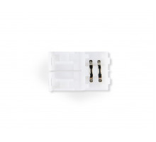 Соединитель прямой для светодиодной ленты 2835 12/24V (2 конт.) GS6001 (10шт) Ambrella Light Illumination GS6001