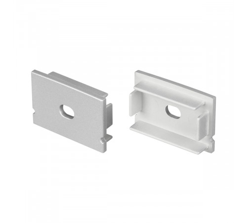 Заглушка Arlight LINE-3020 SILVER с отверстием 057058