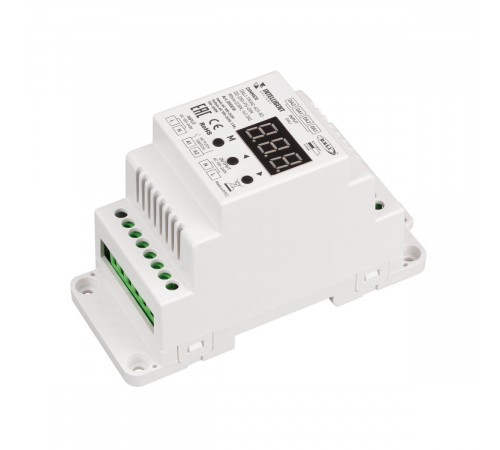Диммер с выходом TRIAC Arlight DALI-TRIAC-601-82-D2-DRI-PS-DIN White (230V, 1x1.5A) (IARL, IP20 Пластик) 055818