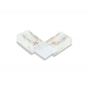 Соединитель угловой L для светодиодной ленты COB 8mm 12/24V (2 конт.) GS6851 (5шт) Ambrella Light Illumination GS6851