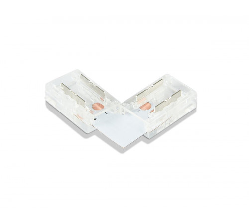 Соединитель угловой L для светодиодной ленты COB 8mm 12/24V (2 конт.) GS6851 (5шт) Ambrella Light Illumination GS6851 Соединитель угловой L для светодиодной ленты COB 8mm 12/24V (2 конт.) GS6851 (5шт) Ambrella Light Illumination GS6851