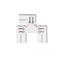 Соединитель T для светодиодной ленты 5050 12/24V (2 конт.) GS6951 (5шт) Ambrella Light Illumination GS6951