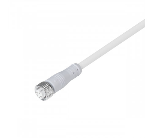 Коннектор питания Arlight ARL-WAVE-1615-CON-POWER-FEMALE-5PIN-WHT (IP67 Пластик) 060103