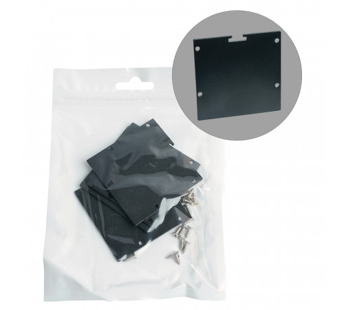 Заглушка без отверстия для профиля CAB269, LD368 (комплект 4шт) Feron LD236 52090