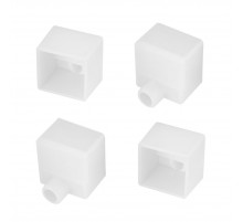 Заглушка Arlight WPH-FLEX-2020 WHITE с отверстием (Пластик) 062618