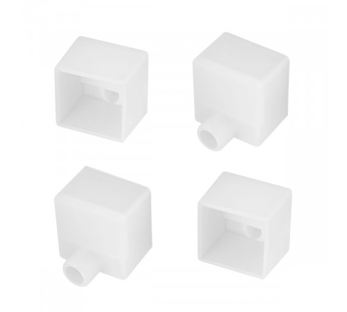 Заглушка Arlight WPH-FLEX-2020 WHITE с отверстием (Пластик) 062618