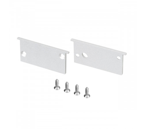 Комплект заглушек Arlight SL-BEVEL-W32-F (Алюминий) 063942