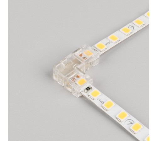 Коннектор угловой Arlight FIX-MONO-5mm-2pin-STS 053144