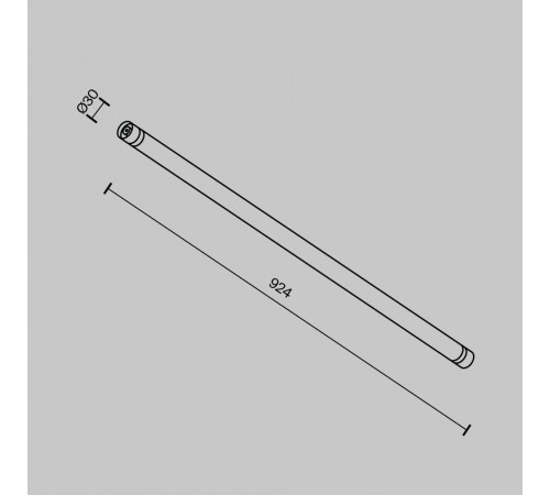 Соединитель для модульной системы Maytoni Shelf CA011-L900-B