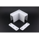 Соединитель угловой плоский для магнитного шинопровода Aployt Magnetic track 220 APL.0282.10.01
