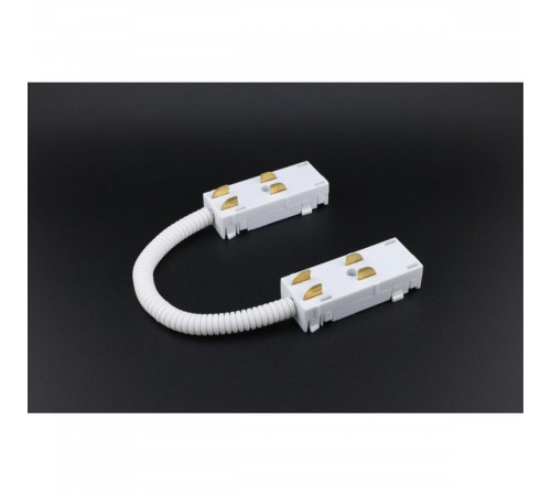 Коннектор питания угловой для магнитного шинопровода Aployt Magnetic track 220 APL.0280.10.02