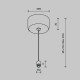 Тросовый подвес с потолочной чашей Maytoni Shelf CA029SW-L1000-B