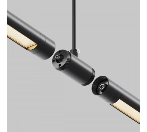 Прямой коннектор с вводом питания Maytoni Shelf CA013IC-P-B