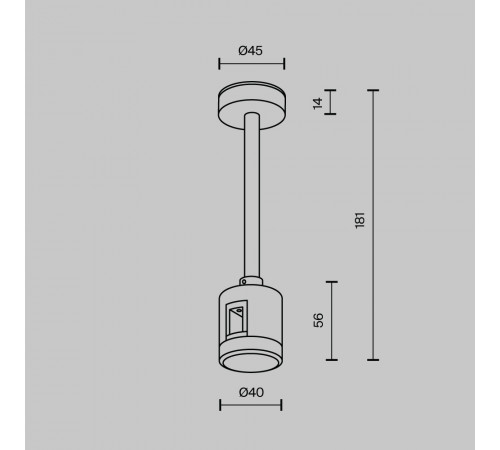 Крепление потолочное с прямым коннектором питания Maytoni Flarity TRA156C-IPCL1-PT Крепление потолочное с прямым коннектором питания Maytoni Flarity TRA156C-IPCL1-PT