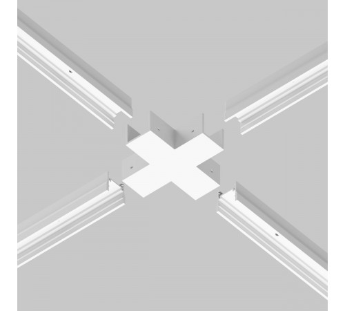 Коннектор X-образный для профиля Maytoni Elasity IP O-TR001-CC-W Коннектор X-образный для профиля Maytoni Elasity IP O-TR001-CC-W