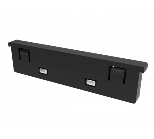 Соединитель питания для магнитного шинопровода линейный Crystal Lux CLT 0.206 03 BL