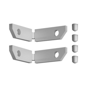 Соединитель угловой вертикальный для арт.135319-135328 (2 шт. в комплекте) LumFer For Novotech Flum 135329