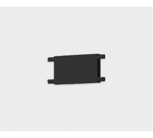 Соединитель прямой для магнитного шинопровода Italline IT09-9028 black Соединитель прямой для магнитного шинопровода Italline IT09-9028 black