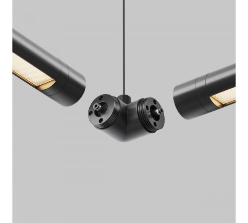 Угловой коннектор без ввода питания Maytoni Shelf CA014CL-B