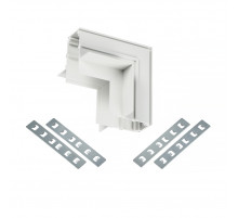 Коннектор угловой для магнитного шинопровода Myfar Accessories for MagLine 23 MT0200-CLW-W