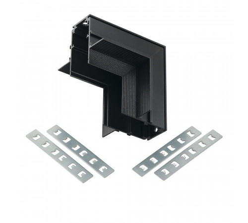 Коннектор угловой для магнитного шинопровода Myfar Accessories for MagLine 23 MT0200-CLW-B