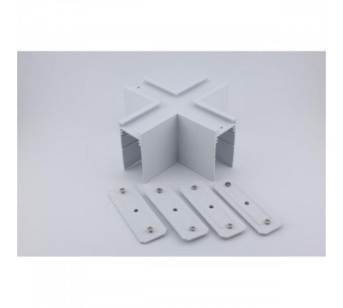 Соединитель Х-образный для магнитного шинопровода Aployt Magnetic track 220 APL.0283.10.04